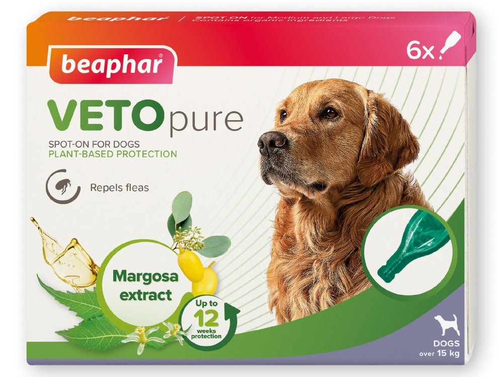 Beaphar VETOpure Spot-On for Dogs over 15kg