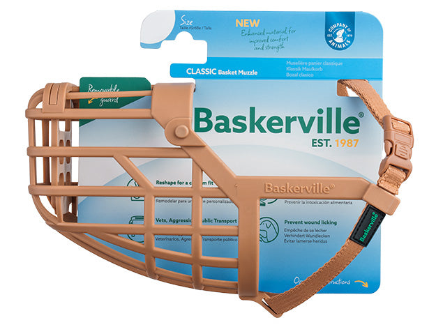 Baskerville Classic Dog Basket Muzzle