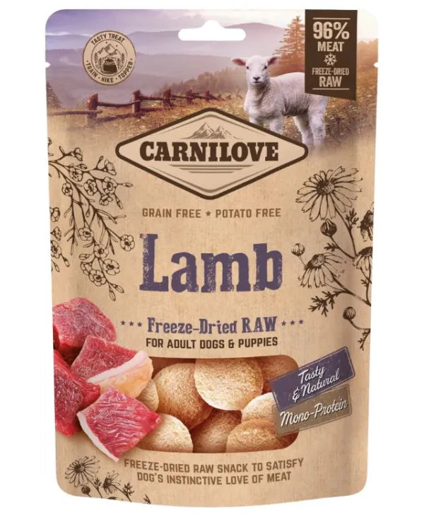 Carnilove Lamb Freeze-Dried RAW Dog Treats