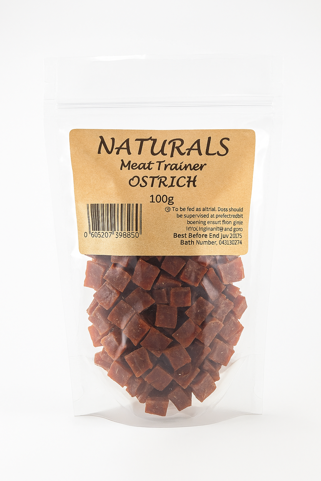 Naturals Meat Trainer Ostrich