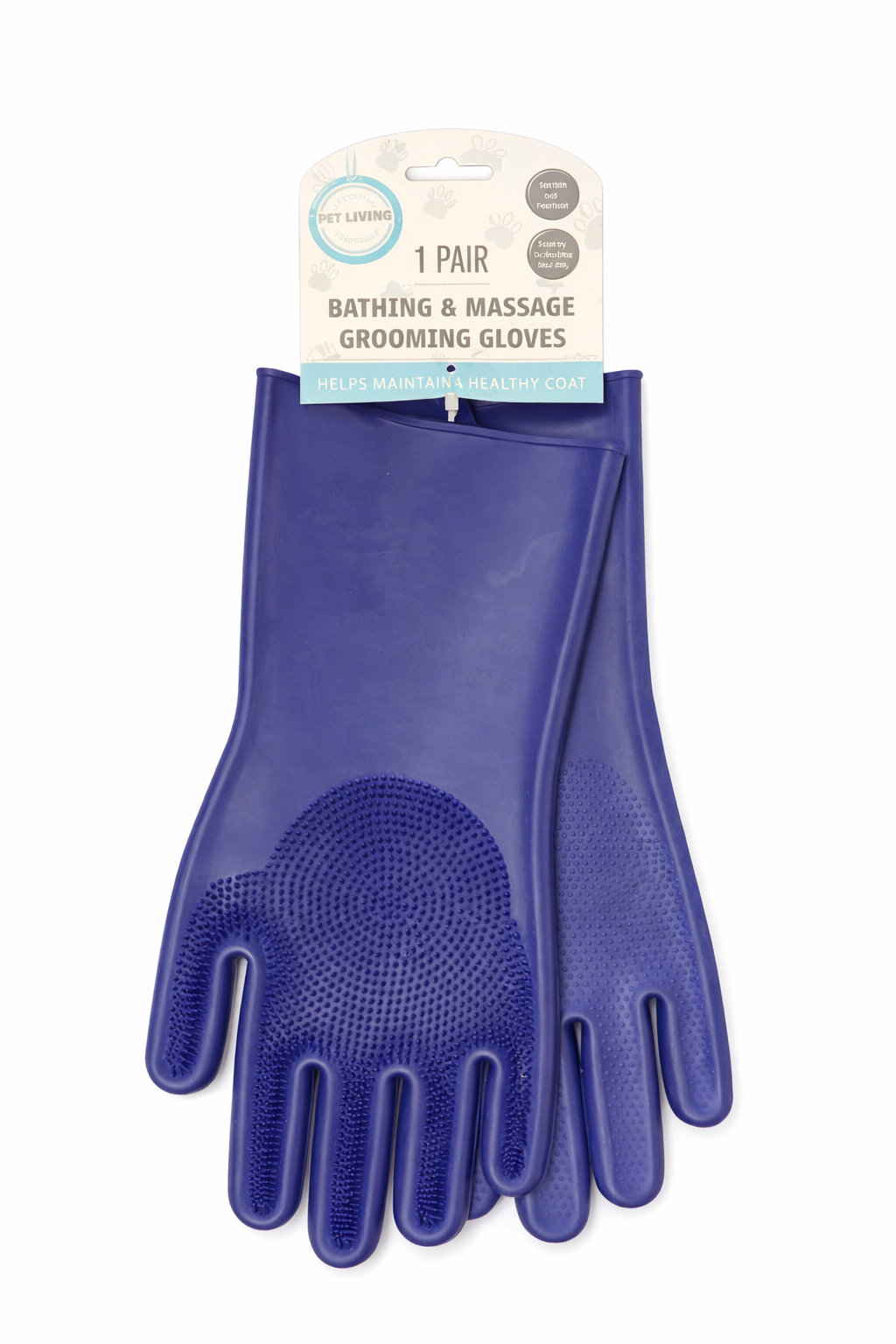 Pet Living Bathing & Massage Grooming Gloves