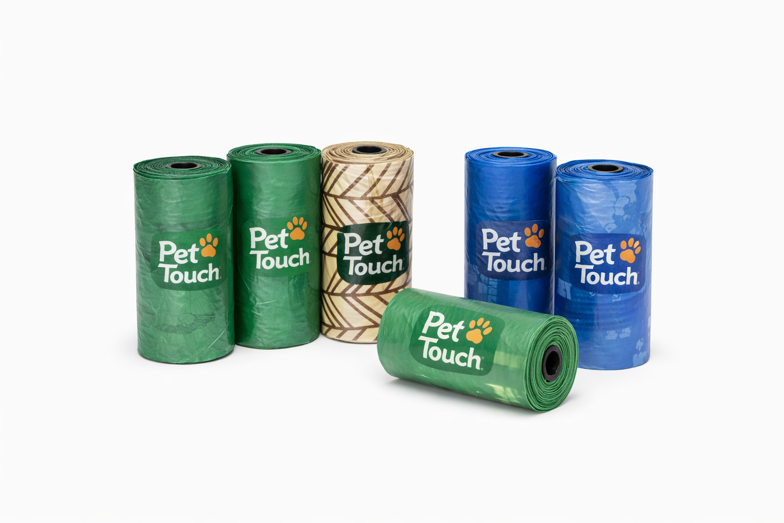 Pet Touch Doggy Waste Refill Bags – Fun Prints, Fresh Cleanup