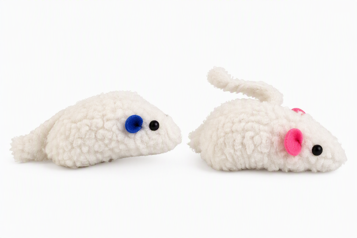 Plush Toy Mice – Soft & Playful Companion for Pets