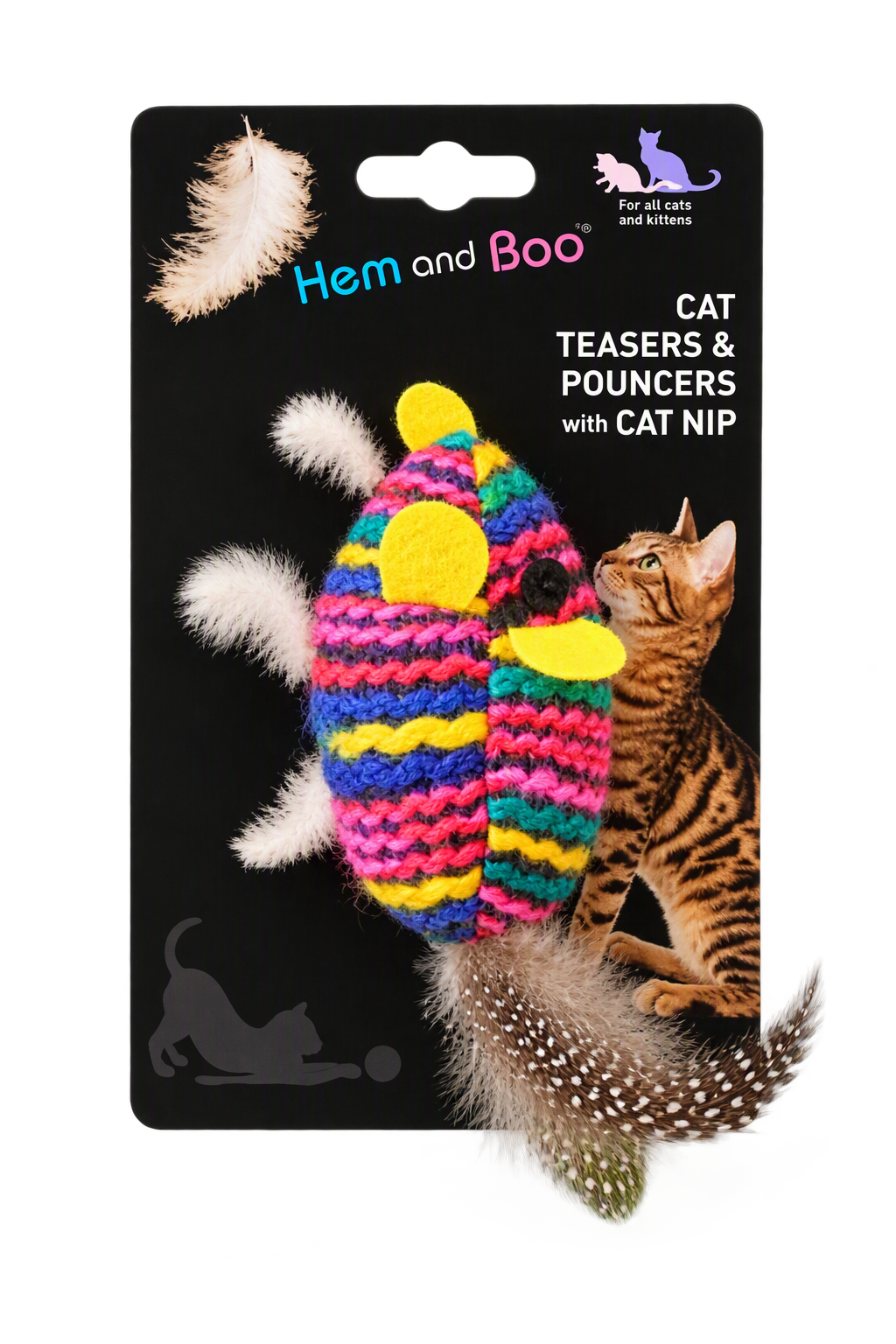 Cat Teasers & Pouncers with CatNip
