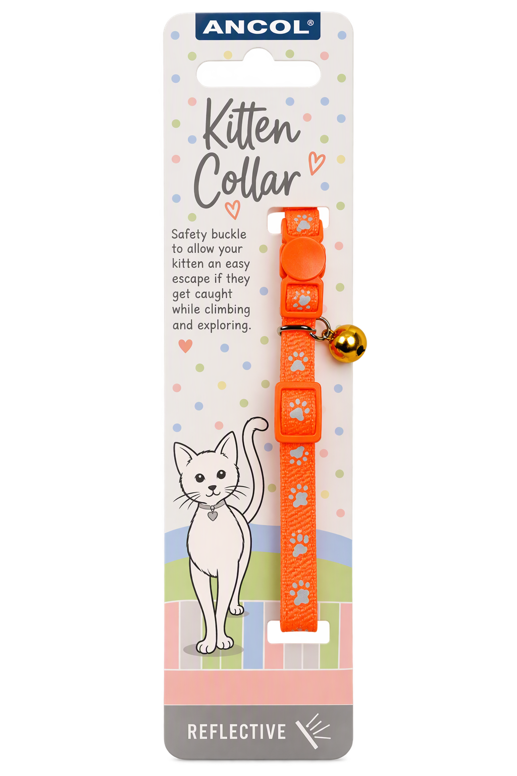 Hi Vis Reflective Kitten Collars