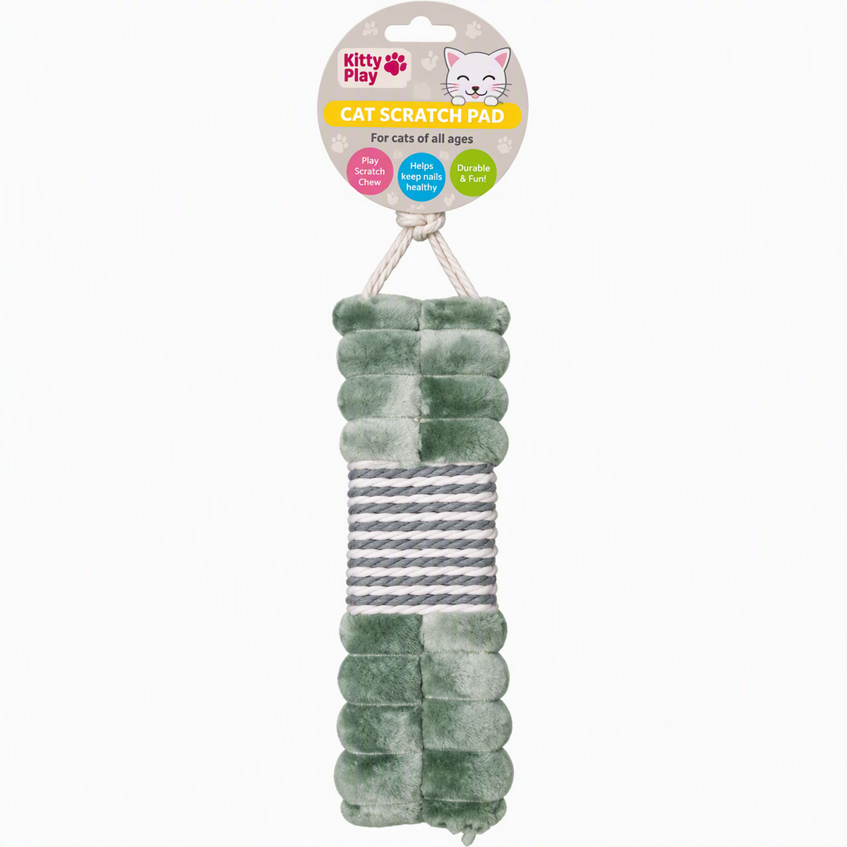 Pet Touch Plush & Rope Cat Scratch Pads