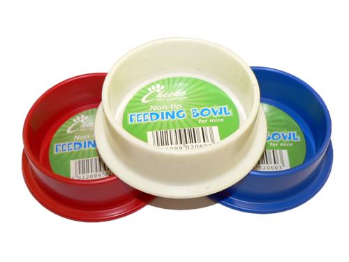 Mouse Cheeko Non-Tip Feeding Bowls (6CM)