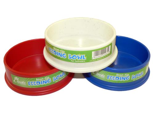 Hamster Cheeko Non-Tip Feeding Bowls (8CM)