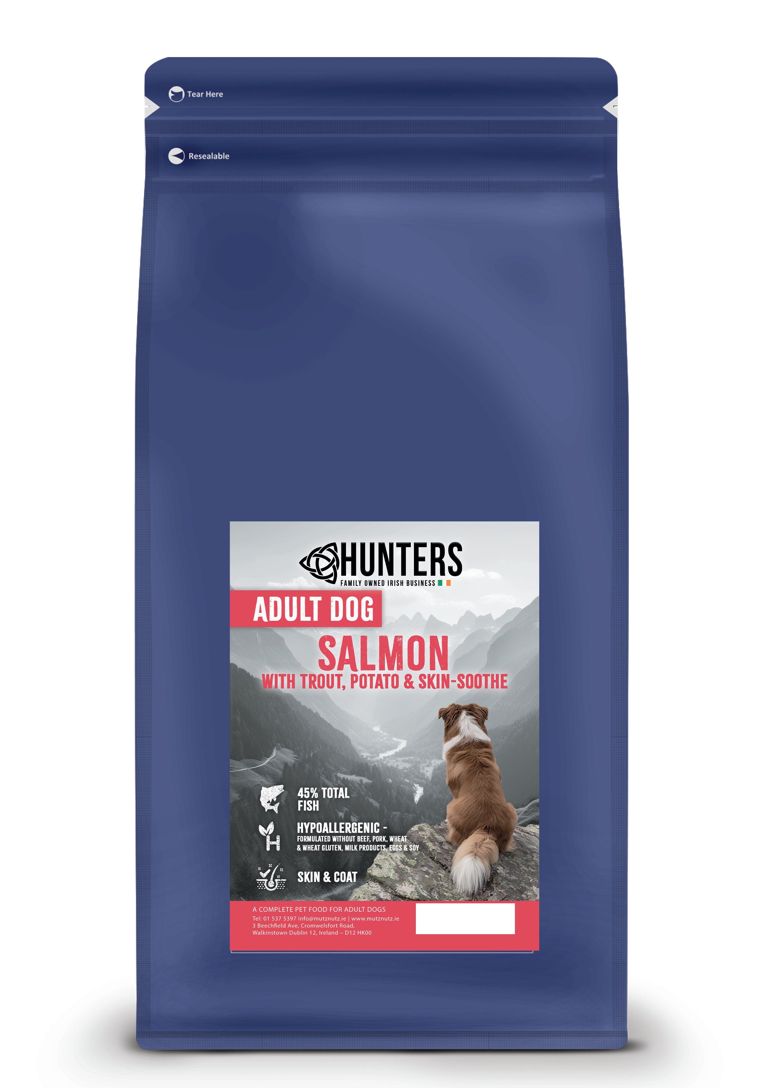 Hunters Adult Dog -  Salmon & Trout with Potato