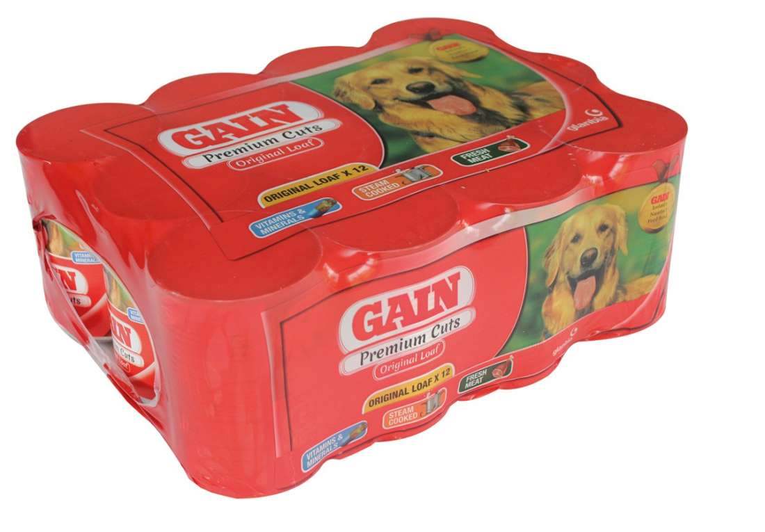 Gain Dog Wet Food Premium Cuts Original Loaf Pack of 12