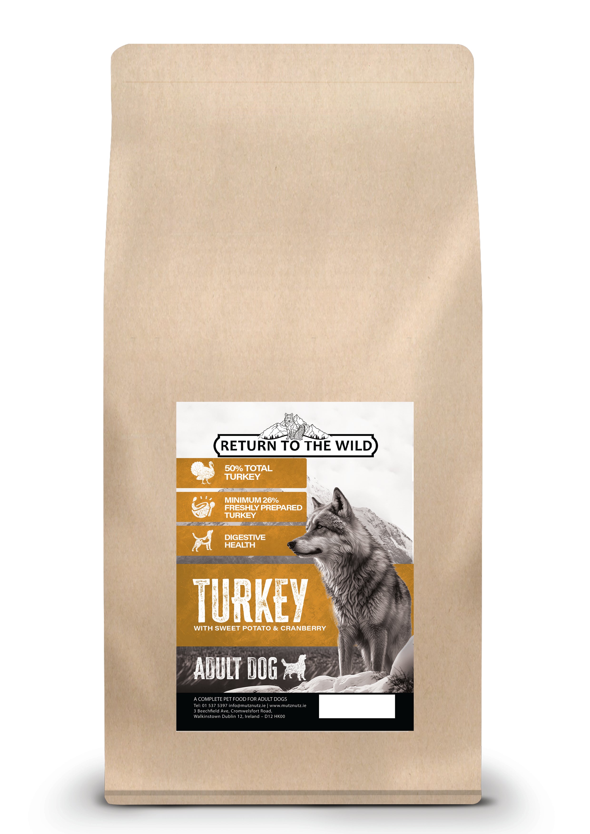 Return To The Wild Grain Free - Adult - Turkey