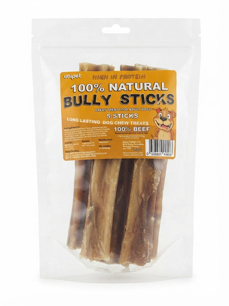 Unipet 100% Natural Bully Sticks