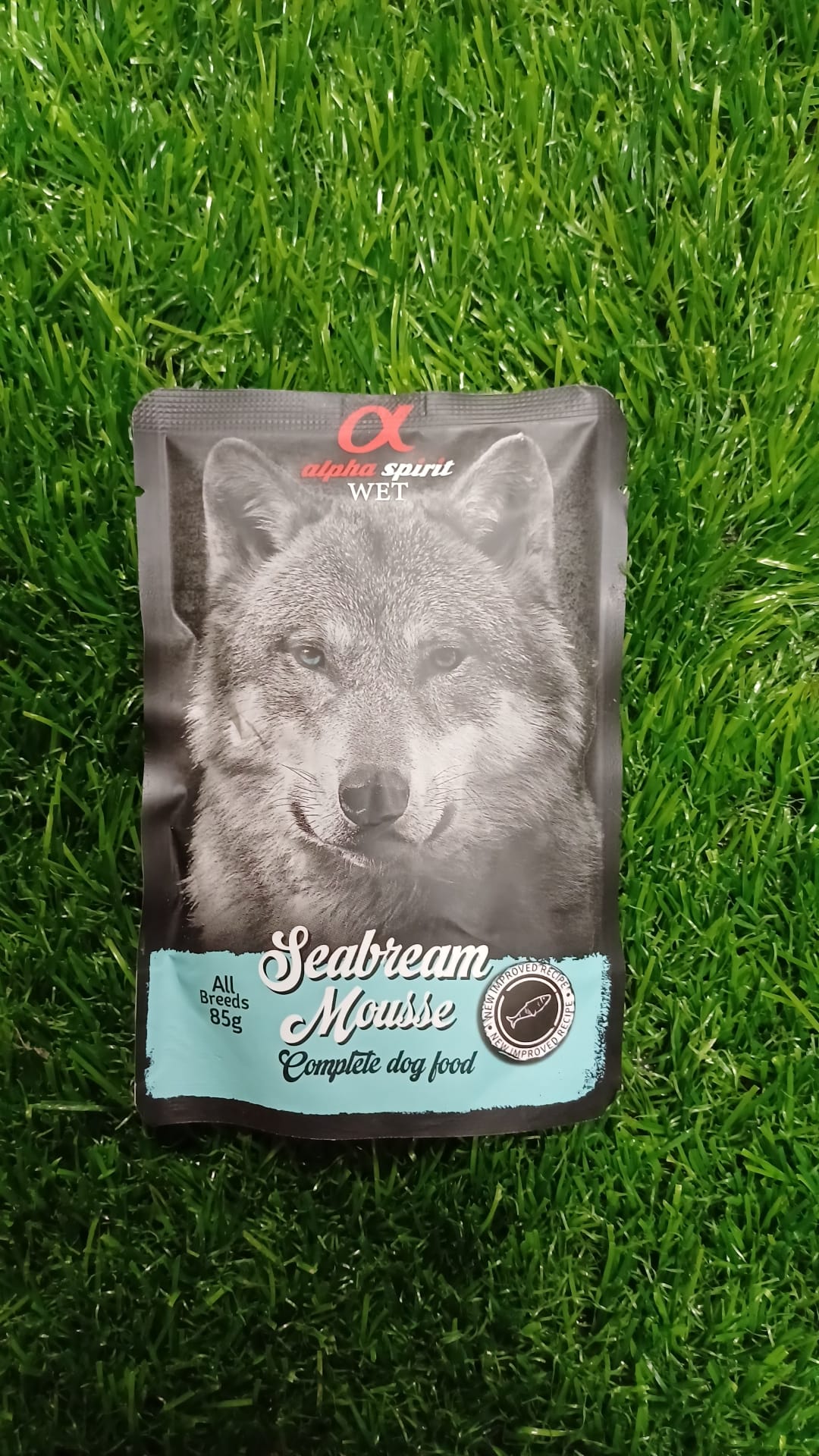 Alpha Spirit Mousse - SeaBream Dog Wet Food