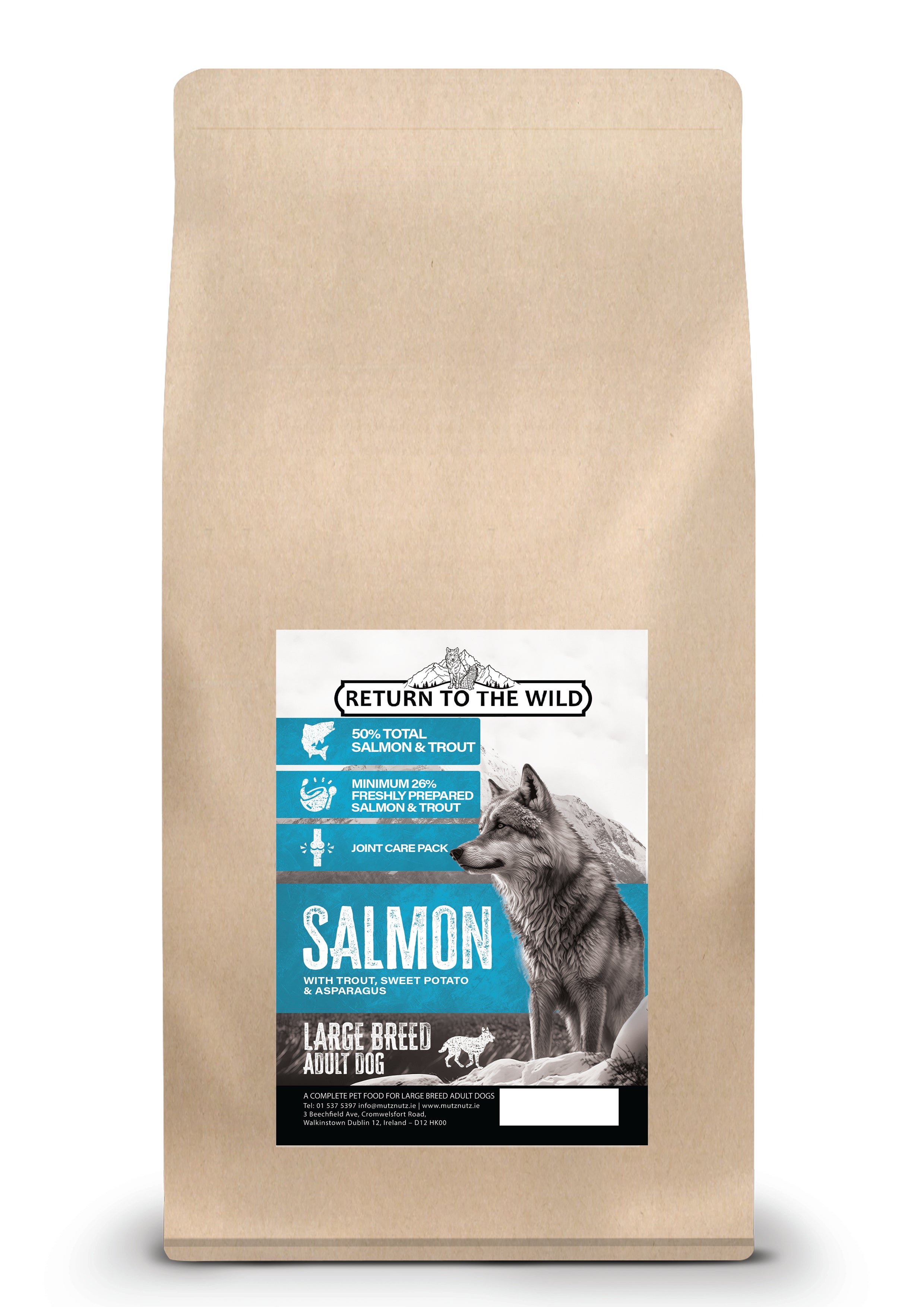 Return To Wild Grain Free - Adult Large Breed - Salmon & Trout