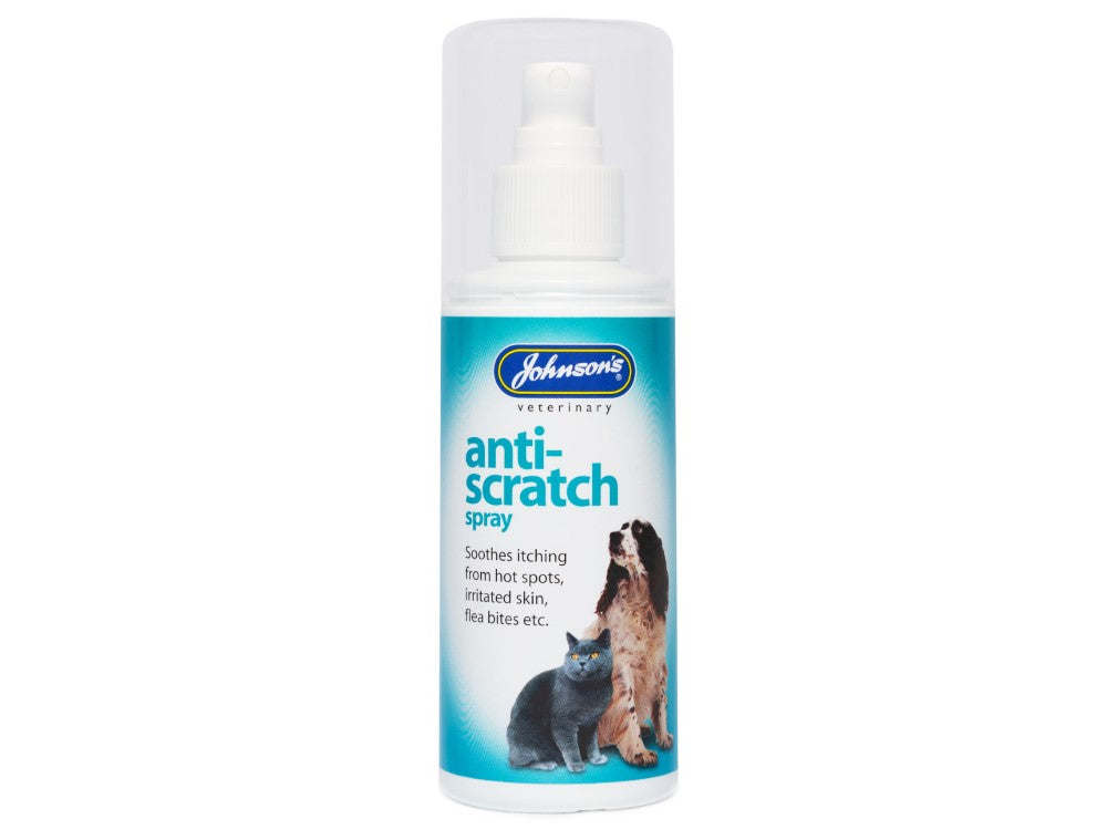 Johnson’s Veterinary Anti‑Scratch Spray – Soothes Itching & Irritated Skin