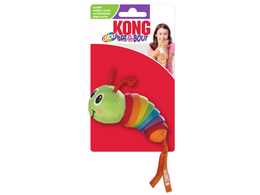 KONG Bat-A-Bout Crackle Cat Toy