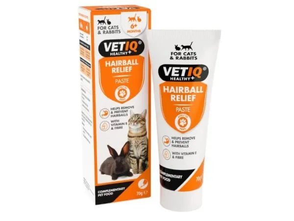 VetIQ Healthy+ Hairball Relief Paste