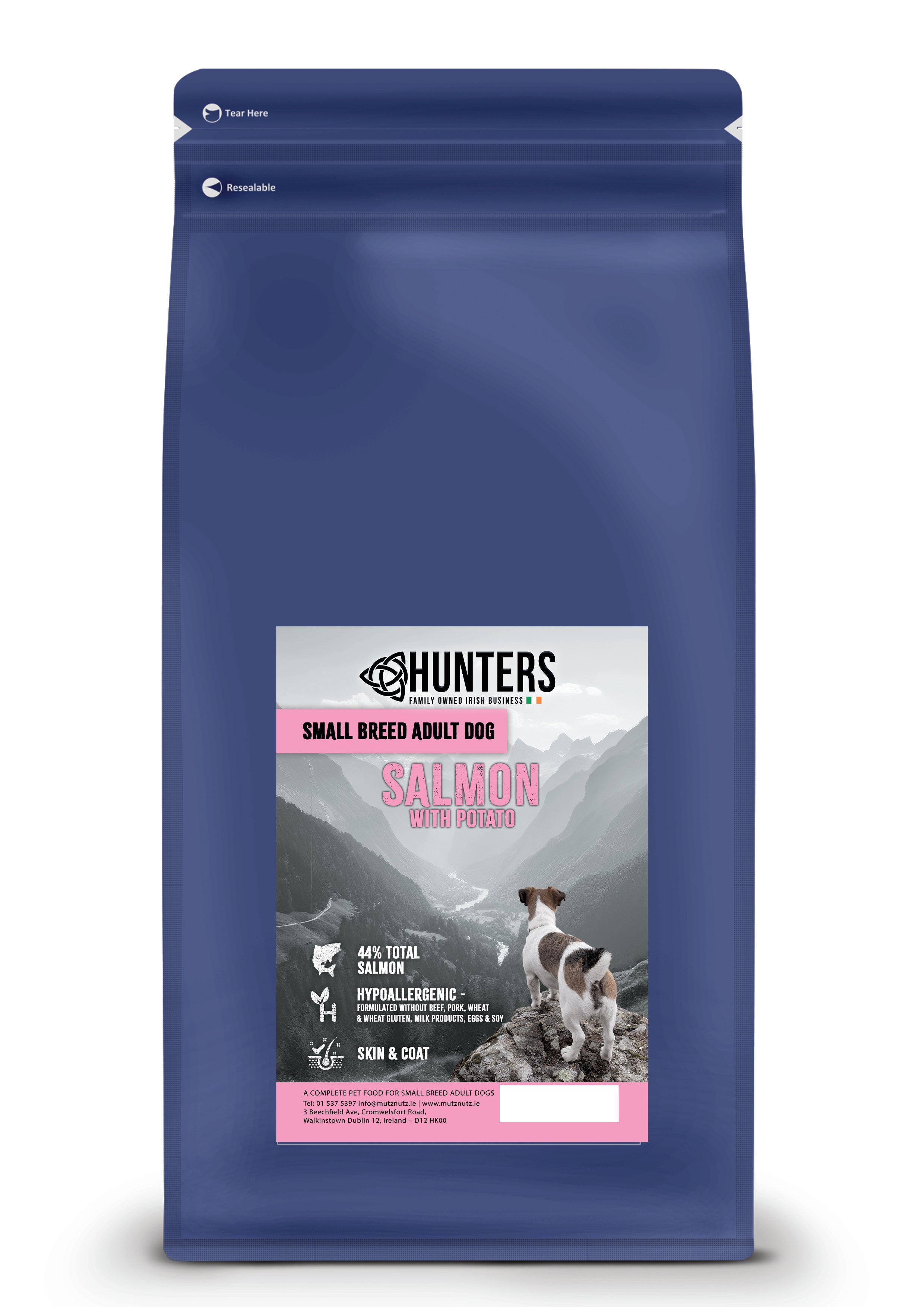 Hunters Adult Small Breed Dog - Salmon with Potatoe