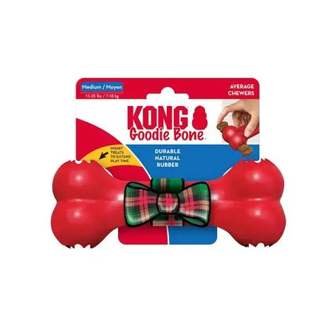 KONG Christmas Goodie Bone for Dogs
