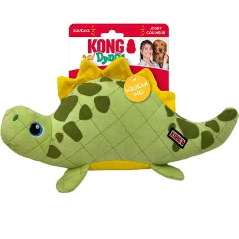 KONG Dynos - Durable Plush Dinosaur Toy