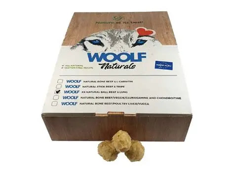 Woolf XS Natural Ball Beef & Lung