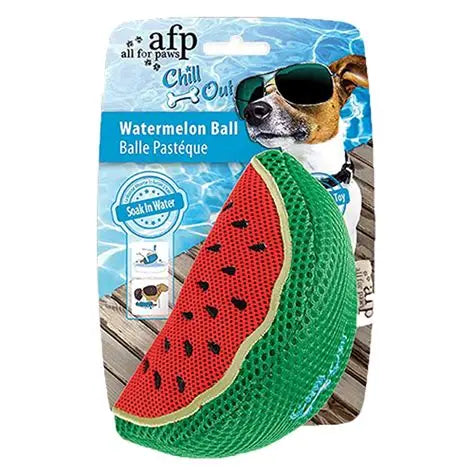 Chill Out Watermelon Slice – Soak & Cool Dog Toy