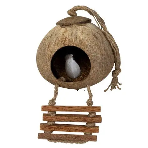 Coconut Cage Toy For Birds