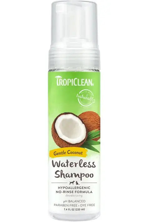 TropiClean Gentle Coconut Waterless Shampoo