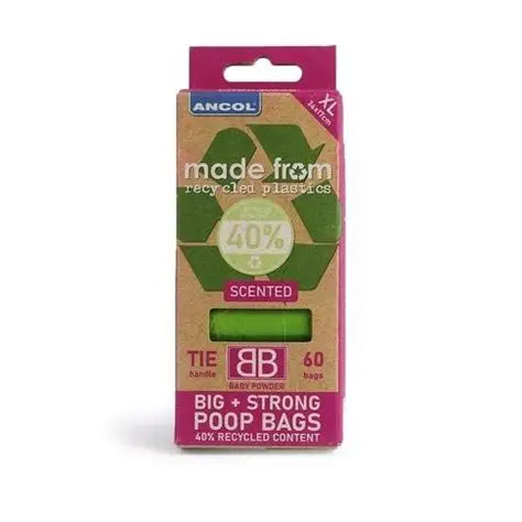 Ancol Big + Strong Dog Poop Bags – Eco‑Friendly, Scented & Reliable