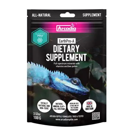 Arcadia EarthPro-A Dietary Supplement for Reptiles and Amphibians