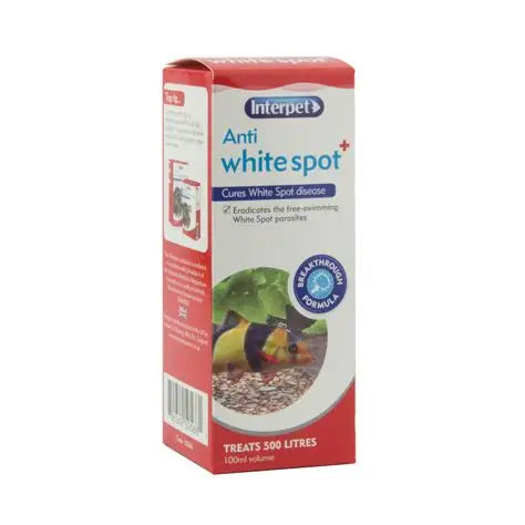 Interpet Anti White Spot+ Treatment - Cures and Prevents White Spot Disease