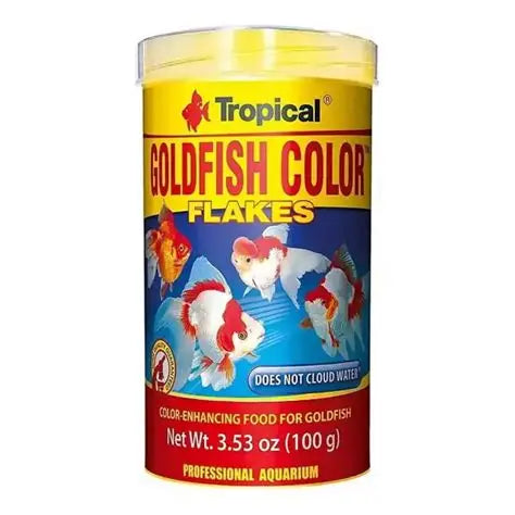 Tropical Goldfish Colour Flakes 100g