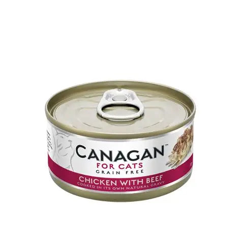 Chicken with Beef - Canagan Cat Wet Food Grain Free 75G