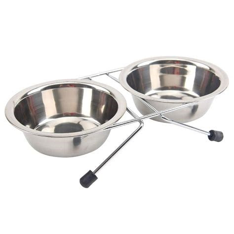 Double Bowl Stainless Steel for Pets