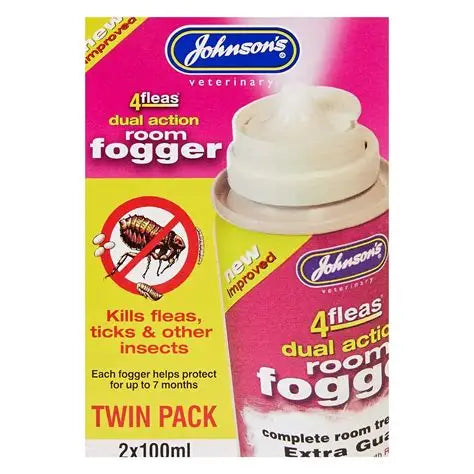 Johnson’s 4Fleas Room Fogger Twin Pack