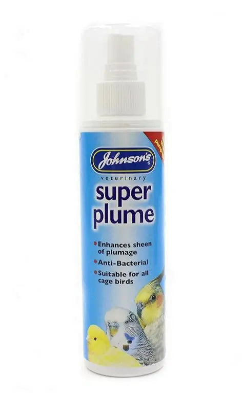 Johnsons Veterinary Super Plume – Plumage Spray for Cage Birds