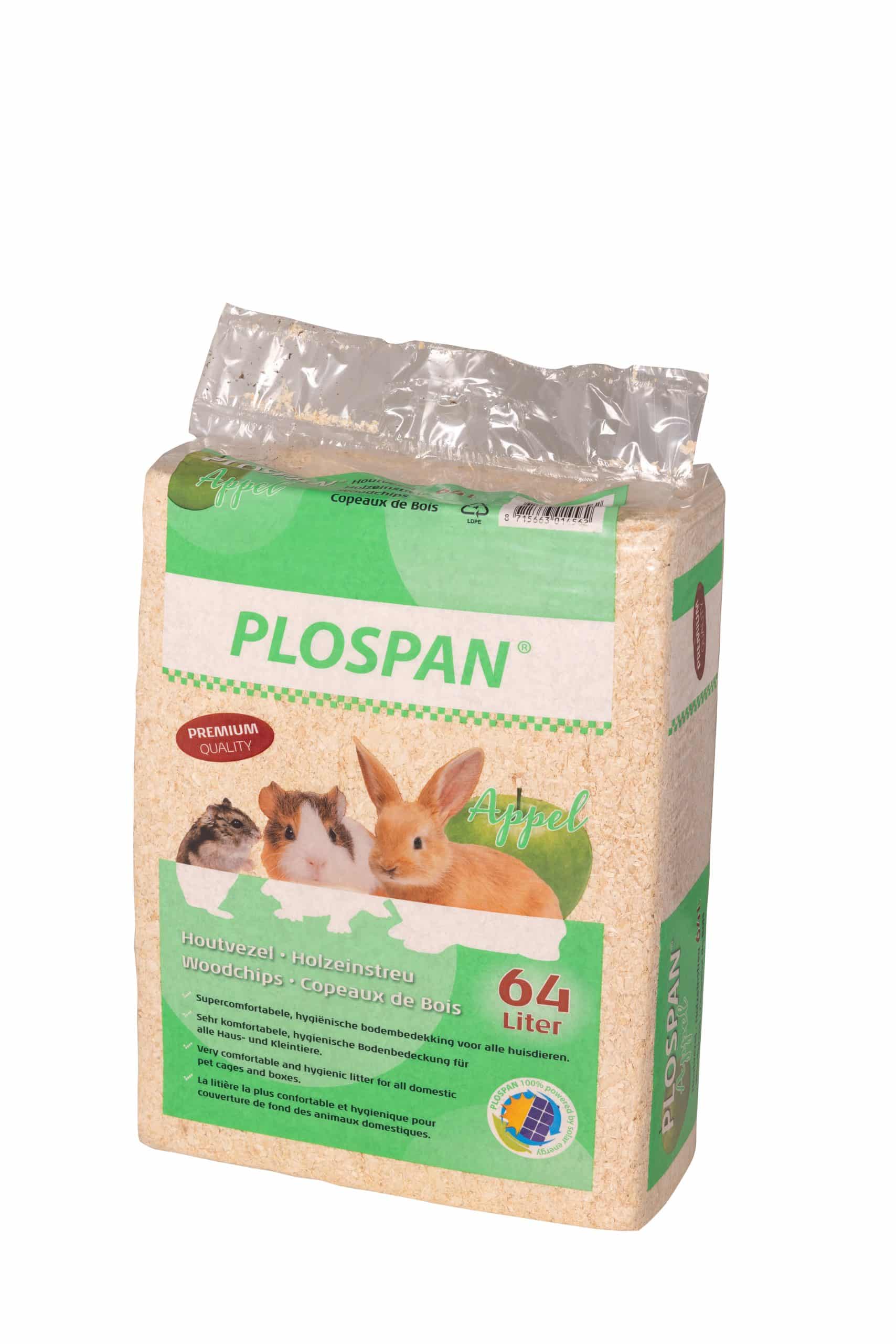 PLOSPAN Premium Apple-Scented Wood Shavings – 64L