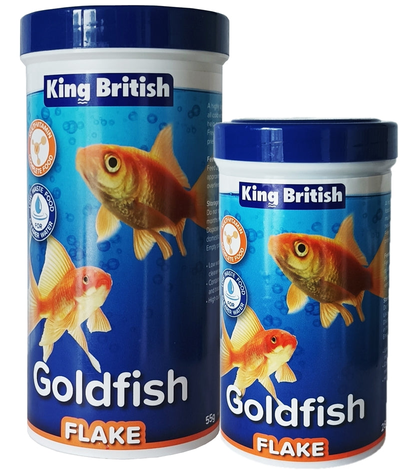 King British Goldfish Flake Food