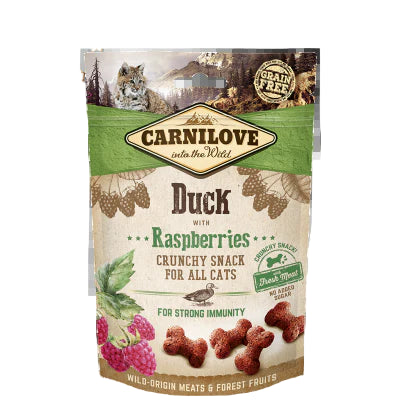 Carnilove Into the Wild Cat Soft Snack – Duck with Raspberries