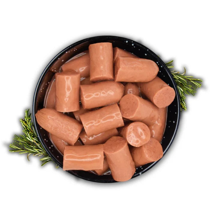 Alpha Spirit Realfood Mini Smokies Sausages Tin for Dogs