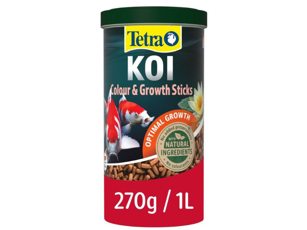 Tetra Pond KOI Colour & Growth Sticks 270g