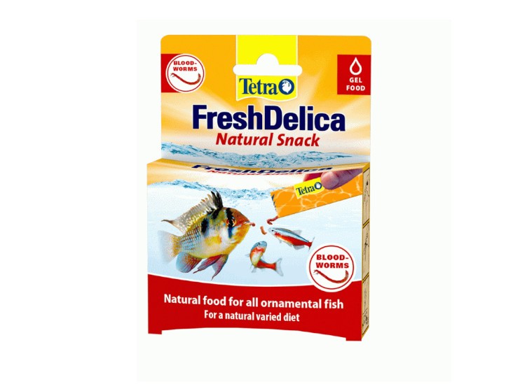 Tetra FreshDelica Bloodworms Natural Snack