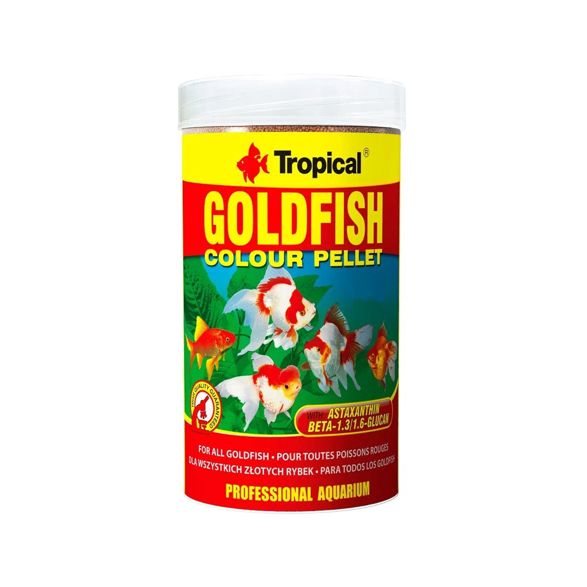 Tropical Goldfish Colour Pellets 36G