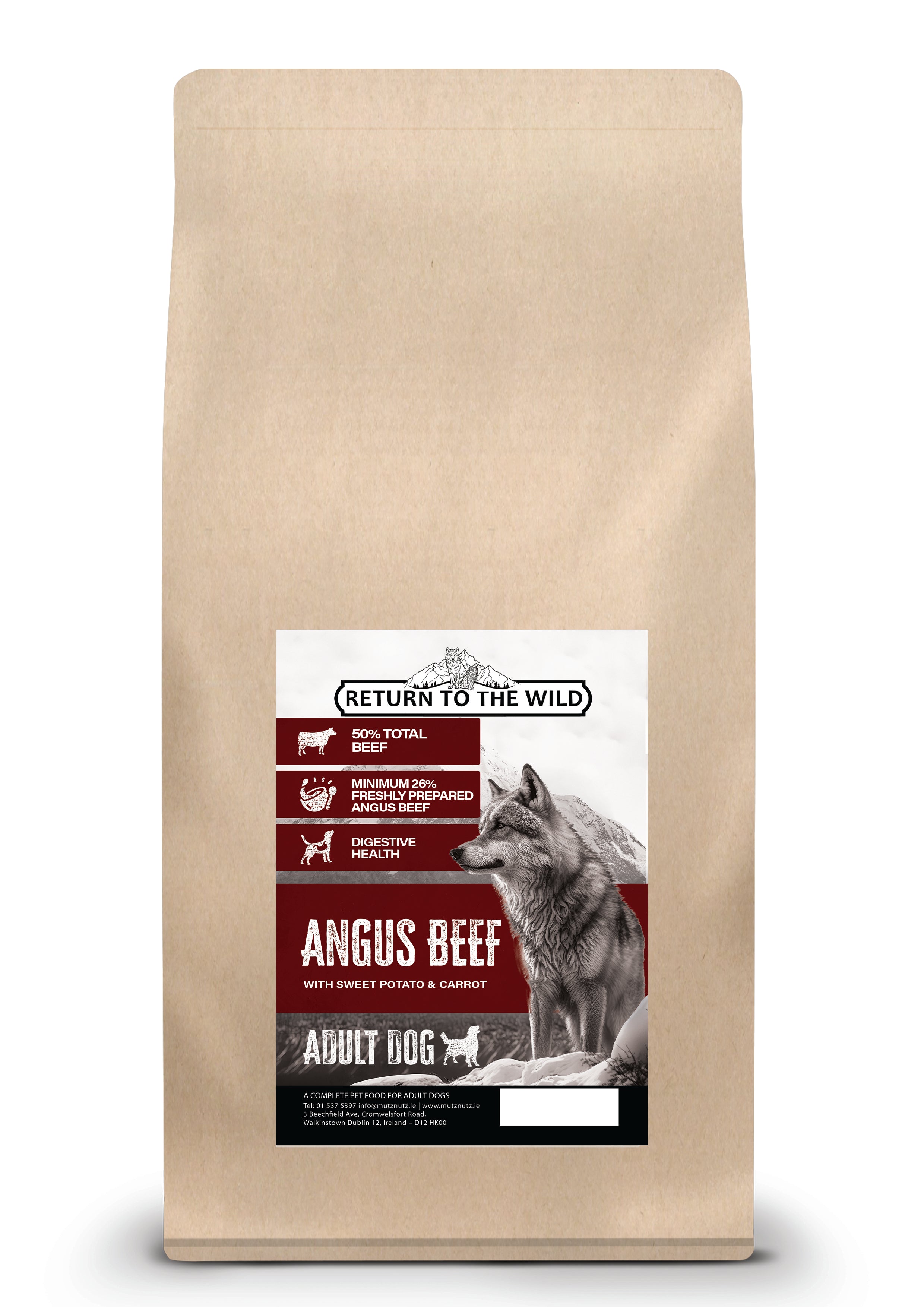 Return To The Wild Grain Free - Adult - Angus Beef