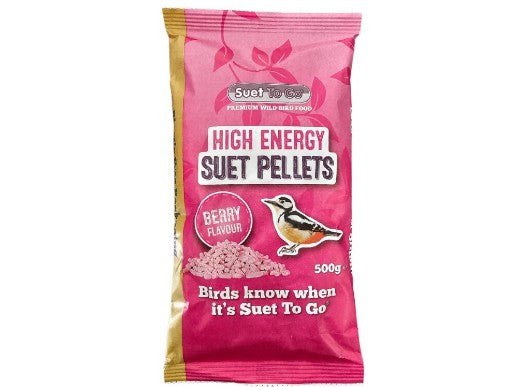 Wild Bird Berry Suet Pellets 550g