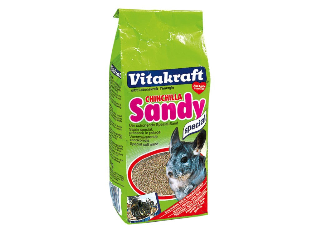 Vitakraft Sandy Mineral Sand – Natural Bathing & Digging Fun for Small Pets