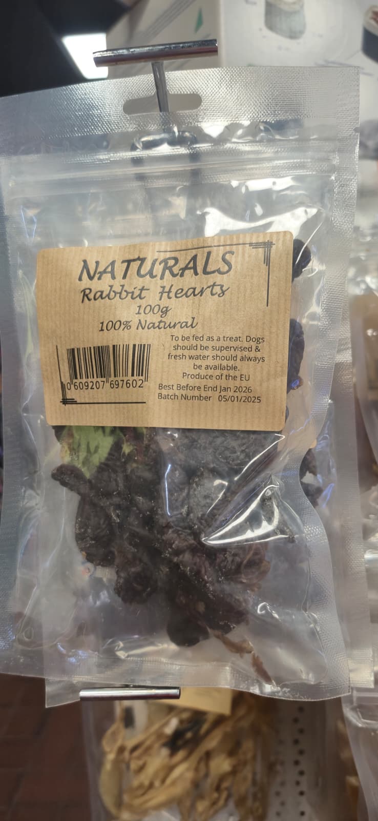 Naturals Rabbit Hearts