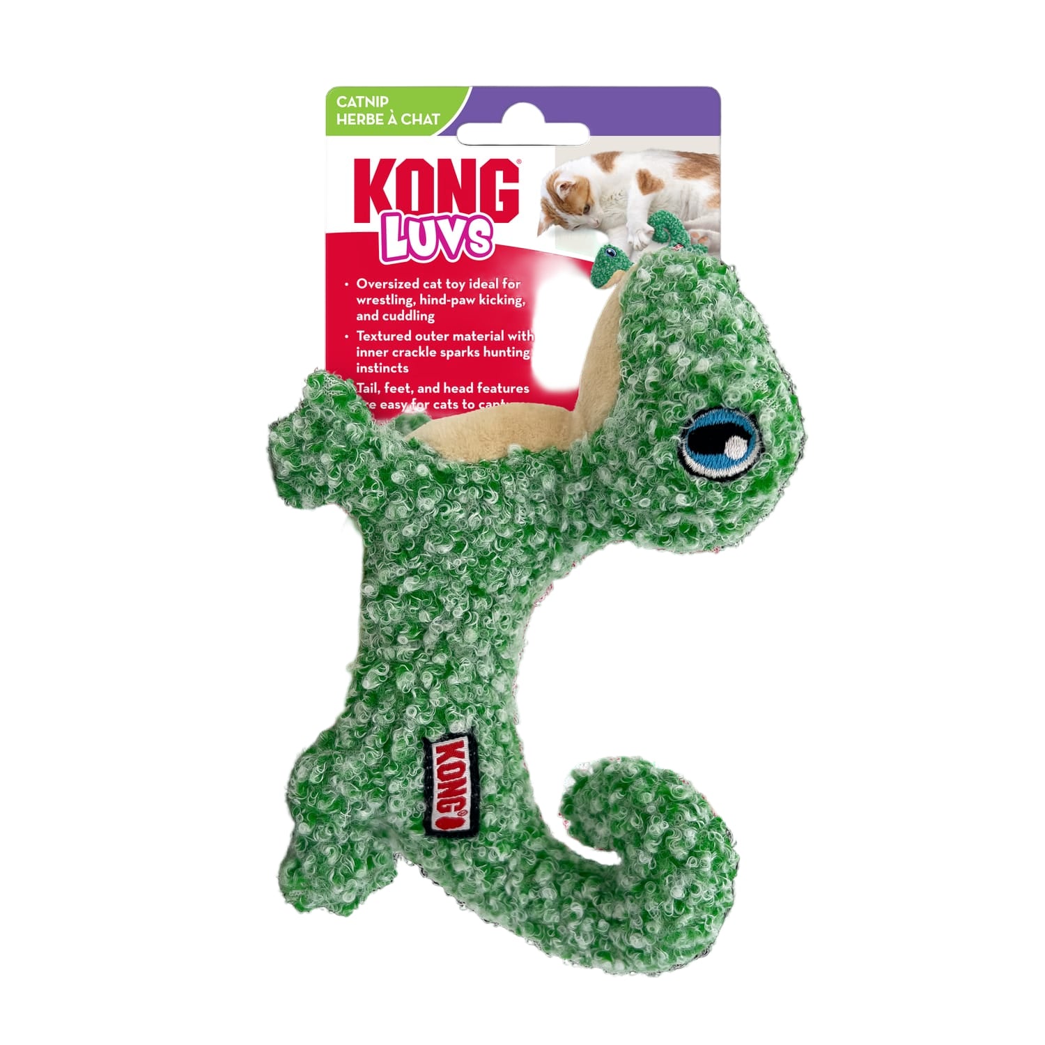 KONG Luvs Chameleon – Cat Toy