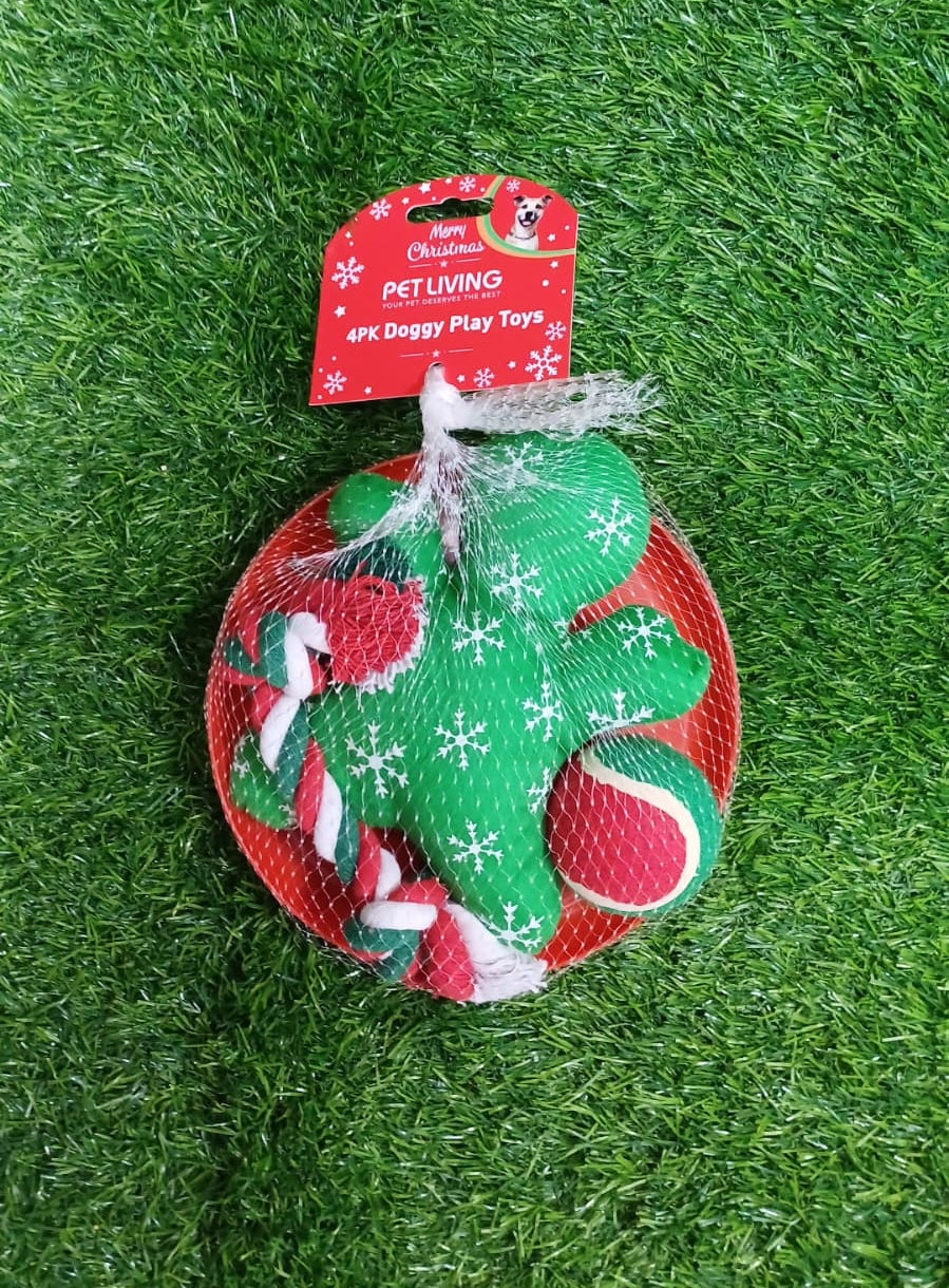 Pet Living Christmas Doggy Play Toys