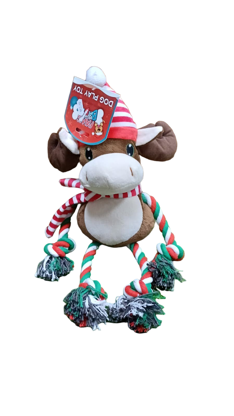 XMAS PARTY Reindeer Dog Toy